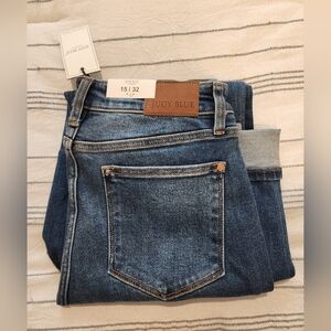 Judy Blue Women's Blue Jeans Brand New With Tags Size 15/32.